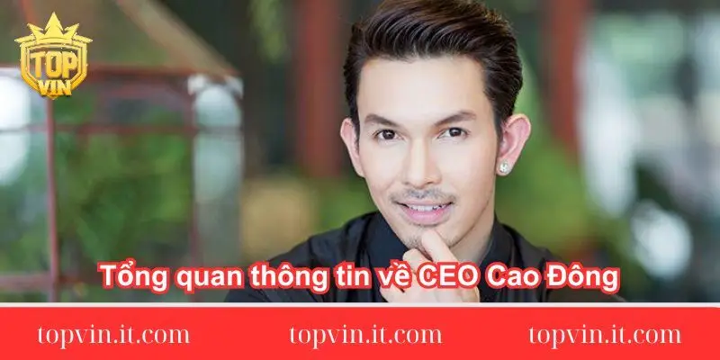 CEO Cao Đông Topvin